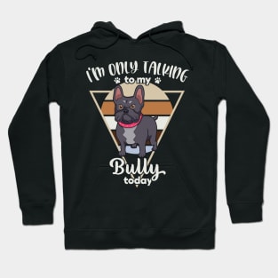 I'm only talking to my Bully Hoodie